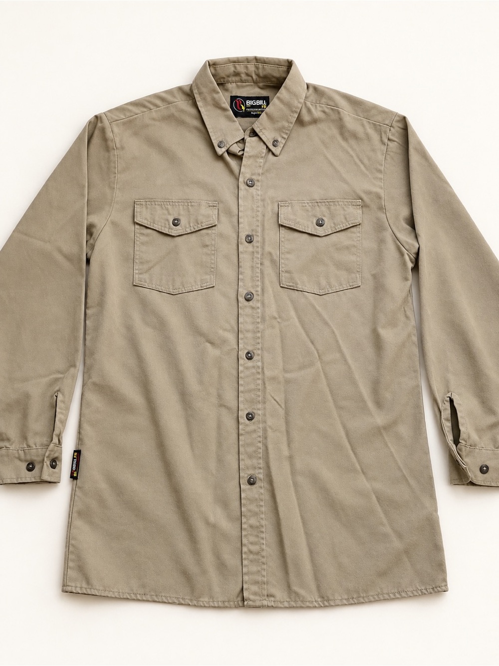 BIG BILL FR Tecasafe Plus HRC 2 Flame Resistant Work Shirt